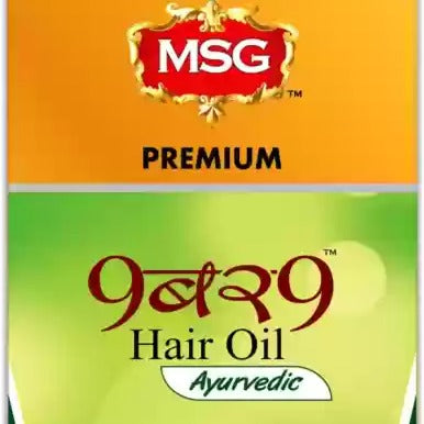 MSG 9 Bar 9 Ayurvedic Hair Oil 100ml