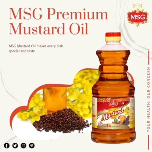 Mustard oil 1 Ltr MSG