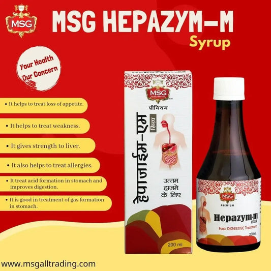 Hepazym Tonic Syrup MSG