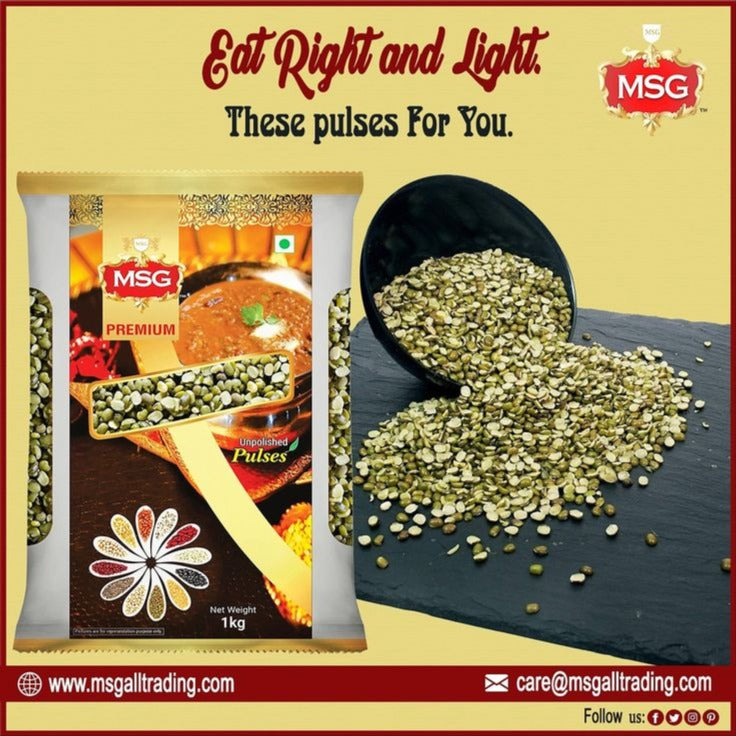 Moong chilka daal 500 gram MSG