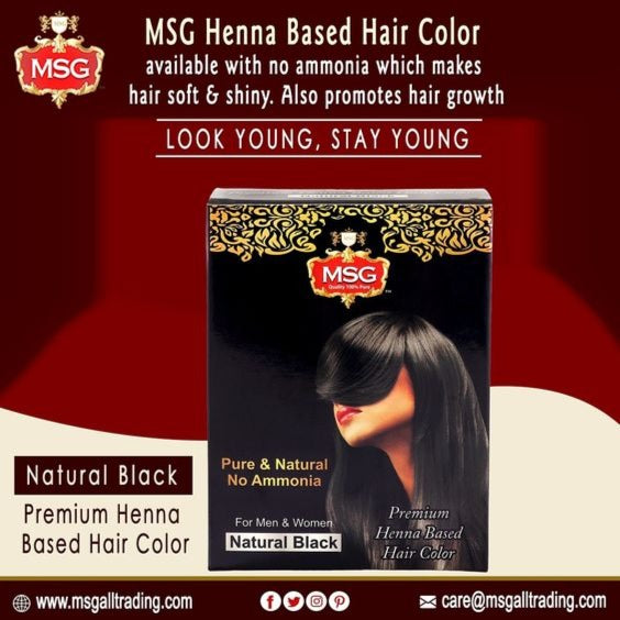 Hair colour MSG