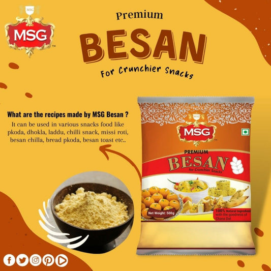 Besan 500 gram MSG