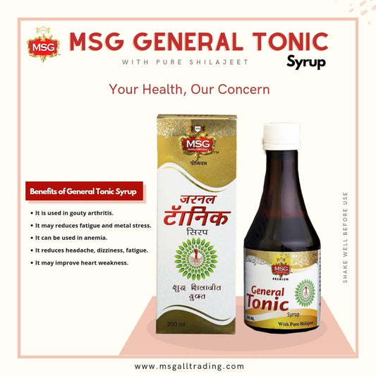 MSG general tonic syrup