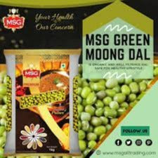 Moong whole daal 500 gram MSG