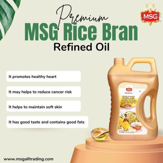 Rice Bran oil 1 Ltr MSG